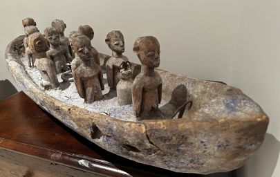 GHANA – Pirogue du peuple Ewe